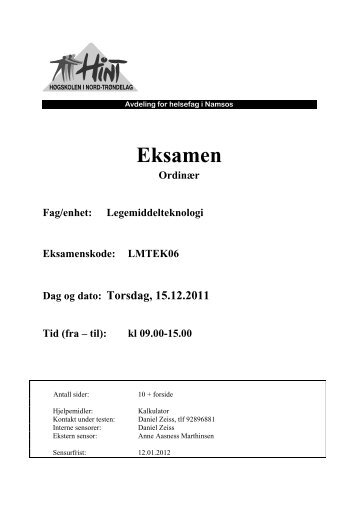 Eksamen