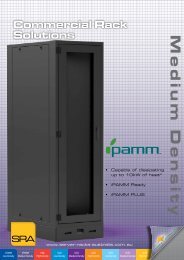 SRA COMMS iPAMM - Server Racks Australia