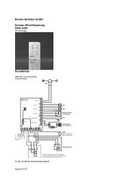 Sonnen-Wind-Steuerung SWA200II.pdf - Becker-Antriebe - Home