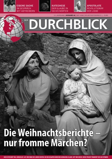 Die Weihnachtsberichte – nur fromme Märchen? - Durchblick