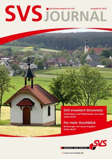 SVS erweitert Stromnetz Für mehr Durchblick - Stadtwerke Villingen ...