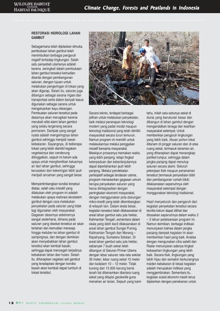 Warta Konservasi Lahan Basah - Wetlands International Indonesia ...