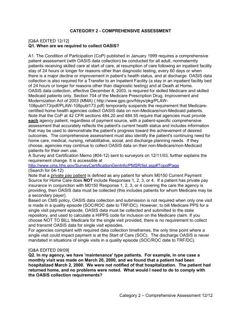 Oasis Follow Up Assessment Calendar 2022 - September Calendar 2022