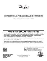 Installation Guide 5 - Whirlpool HVAC Dealers