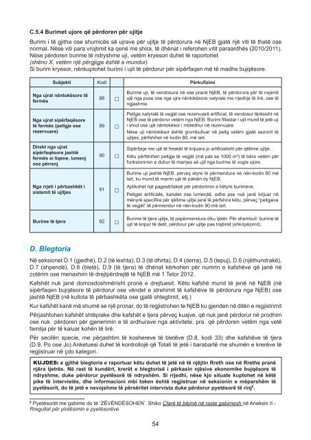 REGJISTRIMI I NJËSIVE EKONOMIKE BUJQËSORE 2012 - INSTAT