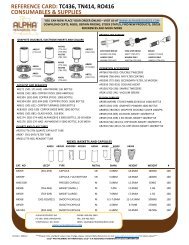 reference card - Alpha Resources, Inc