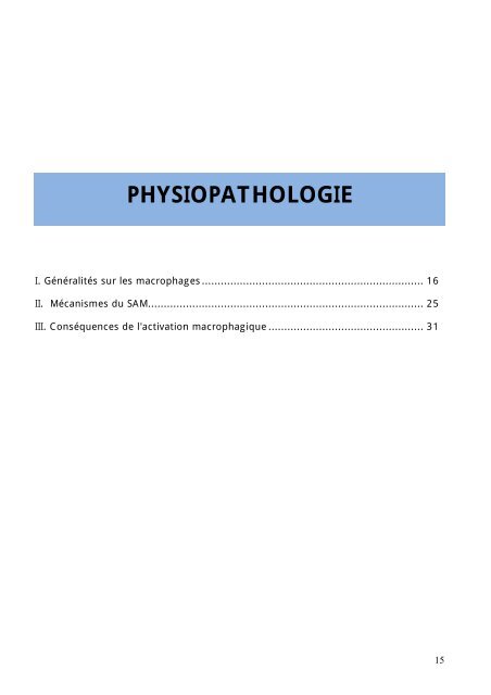 SYNDROME D'ACTIVATION MACROPHAGIQUE CHEZ L ... - Toubkal