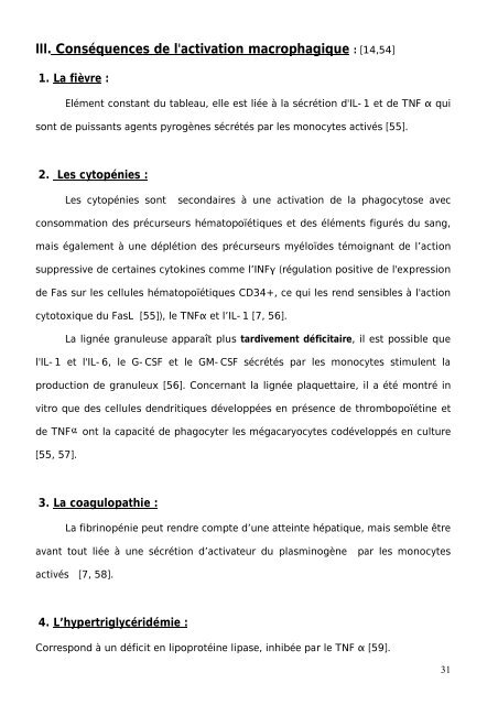 SYNDROME D'ACTIVATION MACROPHAGIQUE CHEZ L ... - Toubkal