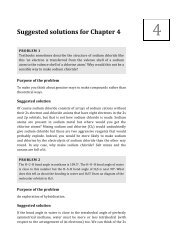 Suggested solutions for Chapter 4