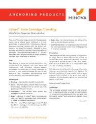 PDF Data Sheet - Minova