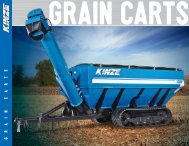 Grain cart - KINZE Manufacturing, Inc.