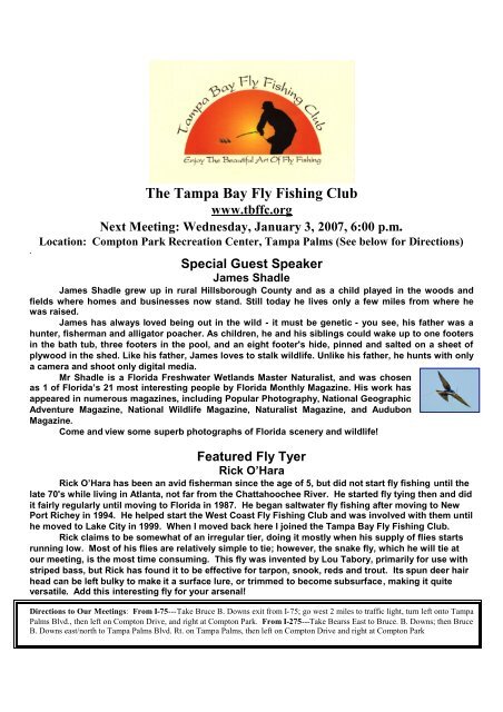 January - Page 7 - Tampa Bay Fly Fishing Club