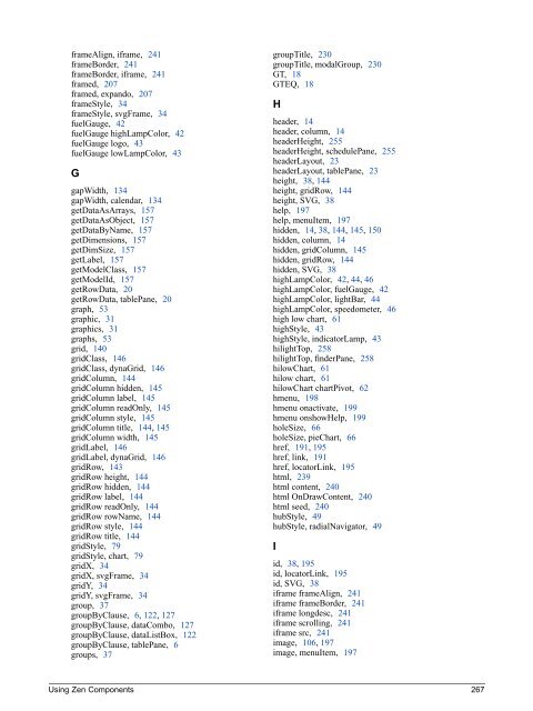 Using Zen Components - InterSystems Documentation