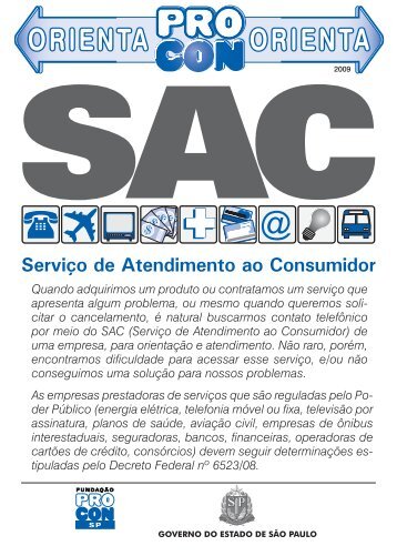 SAC (ServiÃ§o de Atendimento ao Consumidor)