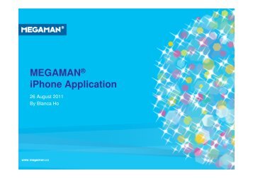 (Microsoft PowerPoint - MEGAMAN iphone Application.ppt [\254\333 ...