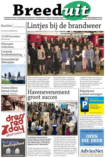 Breeduit 26 sept 2013 (pdf) - Gemeente Smallingerland