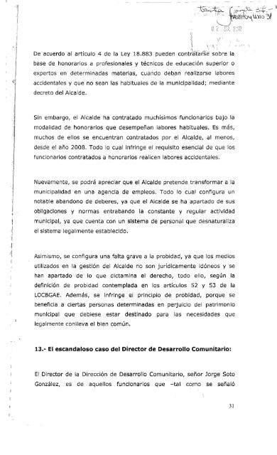 Rol 46-2012 - Tribunal Calificador de Elecciones