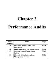 Chapter 2 Performance Audits - Accountant General, Odisha