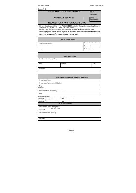 nhs forth valley formulary 11 - Community Pharmacy