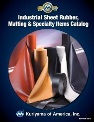 Industrial Sheet Rubber, Matting & Specialty Items Catalog