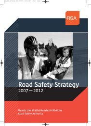 Road Safety Strategy 2007-2012 (PDF) - Road Safety Authority