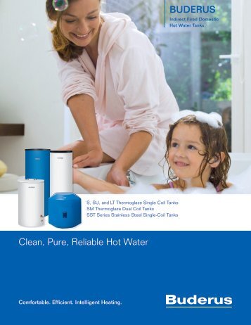 Clean, Pure, Reliable Hot Water BUDERUS