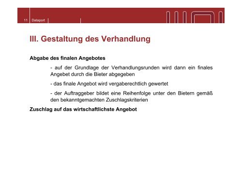 GestaltungsmÃ¶glichkeiten im Verhandlungsverfahren - BPPP