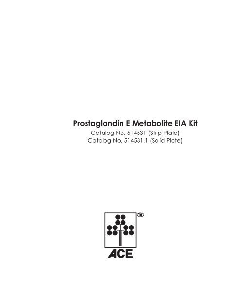 Prostaglandin E2 Metabolite ELISA - IBL International