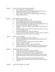 Chapter 1: OVERVIEW OF FINANCIAL MANAGEMENT a. Answer ...