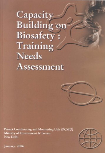 Training Needs Assessment Report - Ministry of Environment and ...