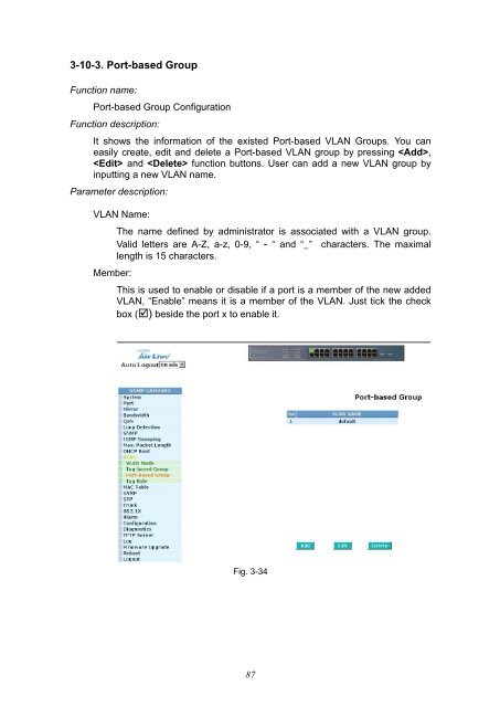 SNMP-GSH2402 - kamery airlive airlivecam