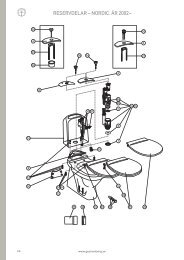 Reservdelar (ev.wc.nordic.2002.se.pdf) - Gustavsberg