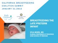 Eyla Boies, MD - California Breastfeeding Coalition