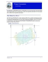 Project Conversion from NAD 83 to NAD27 - Hypack