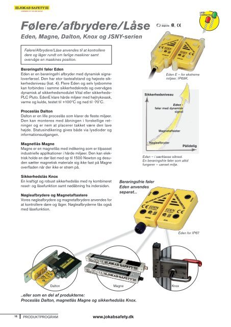 Produktprogram - Jokab Safety