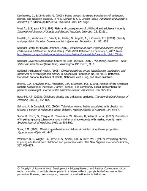 Winter 2008 - Vol. 3 No. 3 - National Association of Extension 4-H ...