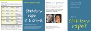What is statutory rape? - Center for Children's Advocacy
