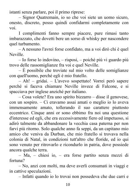 "Le caverne dei diamanti" di Emilio Salgari - Altervista