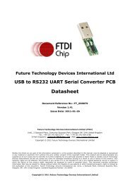USB to RS232 UART Serial Converter PCB - FTDI