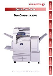 DocuCentre-II C3000 - Fuji Xerox Malaysia