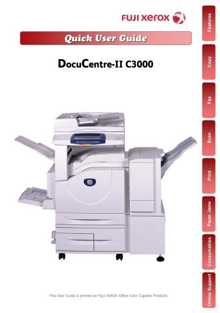 DocuCentre-II C3000 - Fuji Xerox Malaysia