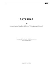 S A T Z U N G - BFW Landesverband Bayern