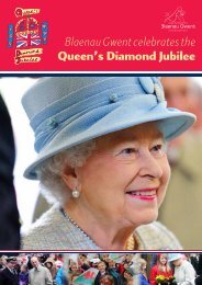 Blaenau Gwent celebrates the Queen's Diamond Jubilee