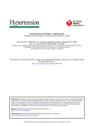 Letter to the Editor - Hypertension