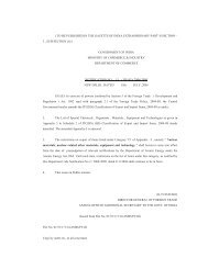 Amendment of ITC(HS) Export and Import Classification ... - VERTIC