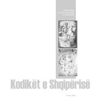 Kodikët e Shqipërisë, 2003