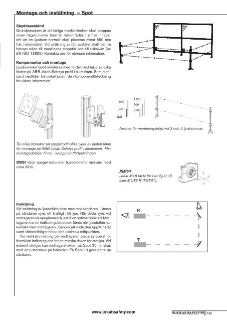 Blanking - Jokab Safety