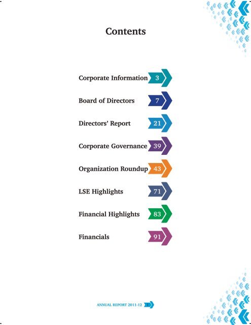 Annual Report 2012 - Lahore Stock Exchange