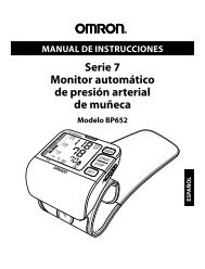 Serie 7 Monitor automÃ¡tico de presiÃ³n arterial de muÃ±eca - Omron ...