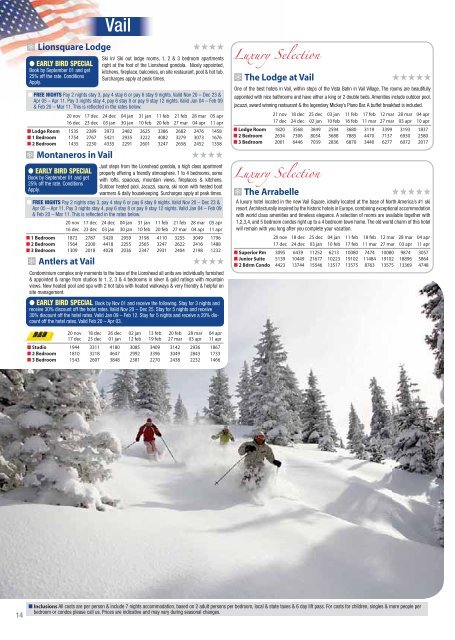 early bird special - Mogul Ski World